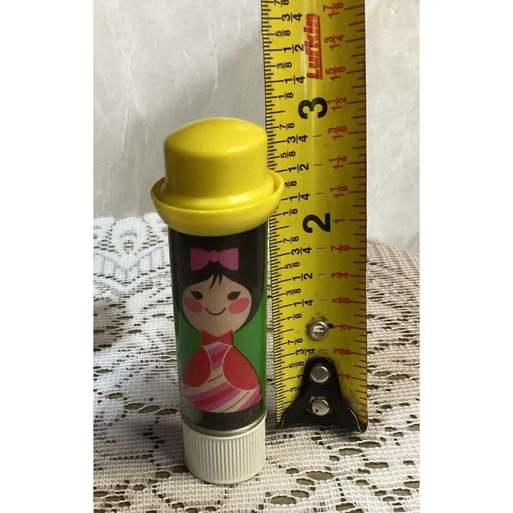 Vintage Avon Small World Lipkins French Mint Lip Pomade NOS Original Box USA